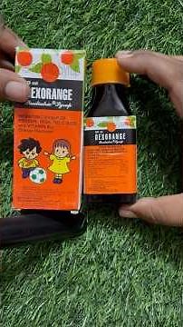 Dexorange Paediatric Syrup | Specially forKIDS | Orange Flavoured | How to Use & Benefits #shorts#