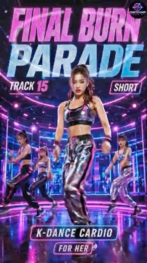 Final Burn Parade 🔥 K-Dance Cardio Burn For Her #Shorts #workoutmusic #gritampmusic #DanceFatBurn