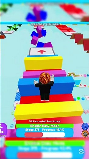 Mega easy obby part 37 #roblox #robloxgames #games