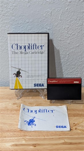 Choplifter (sega Master System 1982) - Etsy