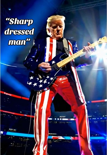 “Sharp dresses man”. #zztop #80smusic #trump #80s #funny