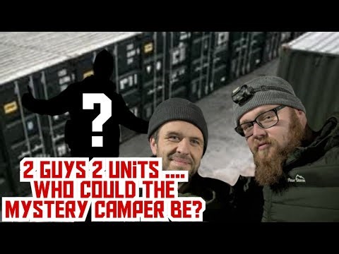 Storage container camp with great company and a cracking location!! Special thanks to Box storage