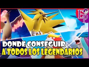 ¡CÓMO Y DONDE CAPTURAR a TODOS LOS POKÉMON LEGENDARIOS! ~ 🔮Pokémon EP "El disco índigo"🔮.