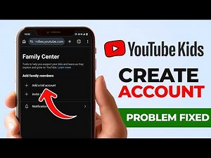 How To Create Youtube Kids Account | How To Set Up YouTube Kids Profile On Smart TV