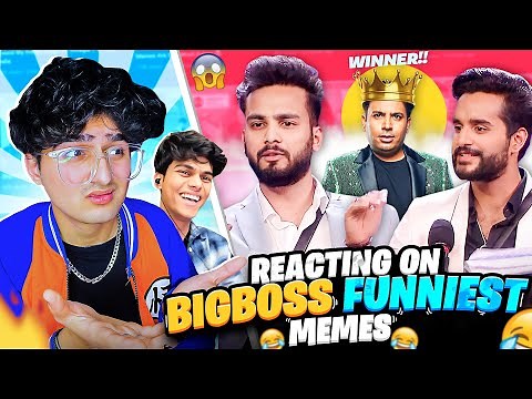 BIGG BOSS MEMES are so FUNNY (TRY not to LAUGH) || Meme review