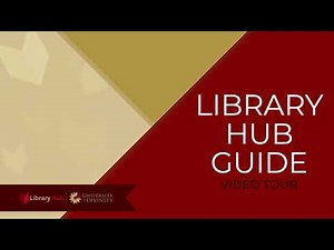 Library Hub Guide: Video Tour (2024)