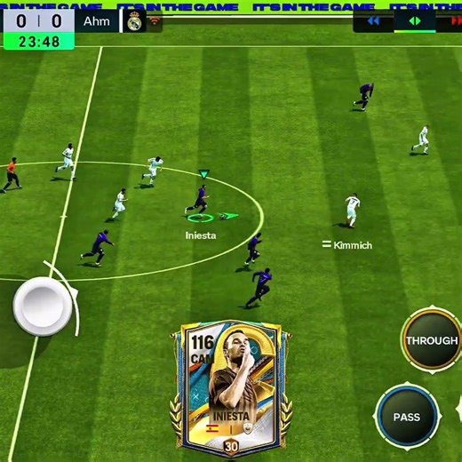 Magnificent play in H2H #fcmobile #eafcmobile #fifamobile #eafc #shorts