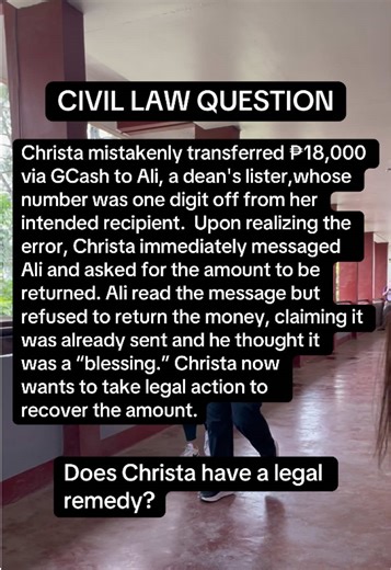 Civil Law Question #lawtok #lawschool