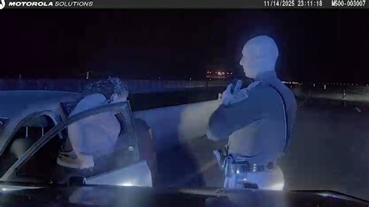WHILE YOU WERE SLEEPING In the late hours of November 14th, Trooper Cody Beaver was dispatched to a report of a vehicle traveling the wrong direction on the Creek Turnpike in Broken Arrow. When he arrived in the area, which was a construction zone, he spotted the wrong-way driver traveling through a closed-off section of the turnpike. Trooper Beaver activated his lights and siren and positioned his patrol car in front of the oncoming vehicle, intending for the driver to stop before reaching him.