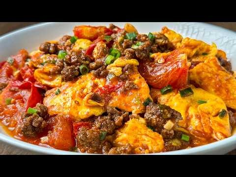 Ground Beef, Tomato & Eggs Recipe (So Delicious!)