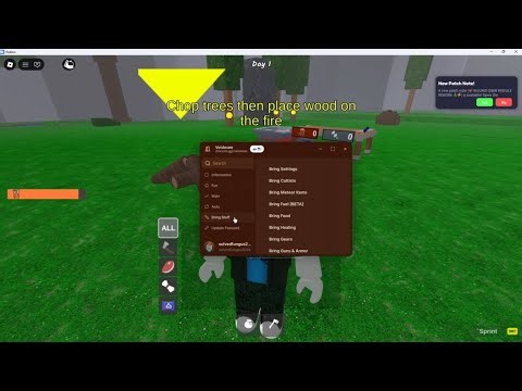 How to get a 99 nights in the forest mod menu (PC)