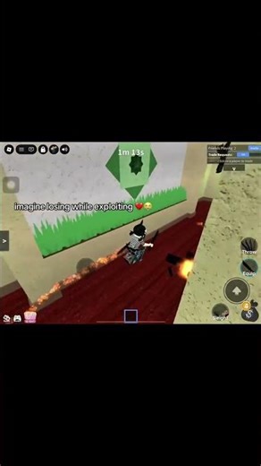imagine losing while exploiting #roblox #mm2 #robloxmemes