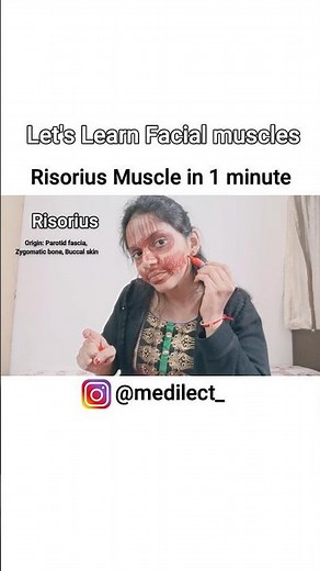 Risorius Muscle #shorts #muscle
