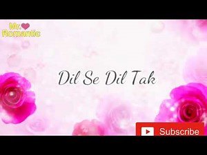 Dil se dil tak NEW FULL FEMALE Version song lyrics From Dil se dil tak colors TV