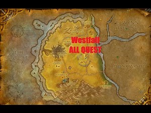 Westfall - ALL QUEST!! (World of Warcraft)