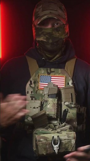 Breaking down another plate carrier setup! What's on your carrier setup? 👀 #fyp #shorts