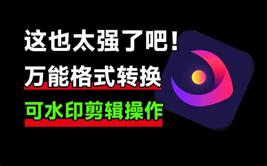 一个顶十，这也太强了吧！万能视频格式转换软件，含支持去水印、画质增强等操作，支持win系统Aiseesoft Video Converter