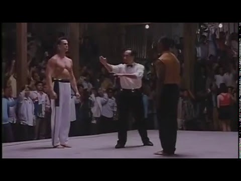 Bloodsport 2 fight scenes 3 Daniel Bernhardt, Pat Morita martial arts action movie archives