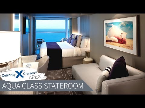 Aqua Class Stateroom | Celebrity Apex Full Walkthrough Tour & Review 4K | 2021