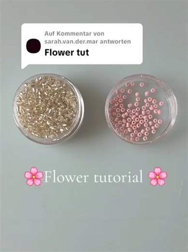 Antwort auf @sarah.van.der.mar Tutorial for the flowers 🌺🌻🌸 #flower #beads #tutorial #bracelet #aesthetic #viral #fyp