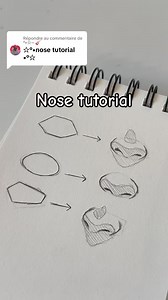 1.9K views · 80 reactions | Réponse à @°•☆~ ???? nose tutorial #nose#tutorial#drawing#simple#easy #sketchbook | SketchyCore | Facebook