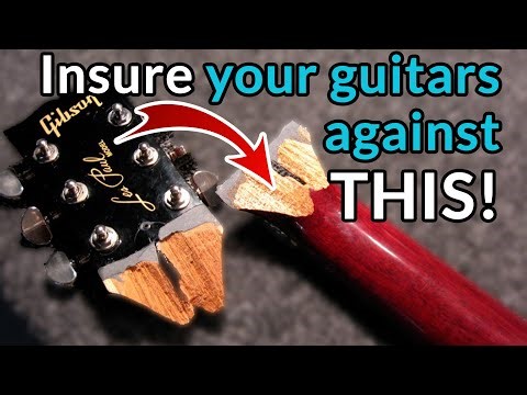 INSURE YOUR GUITARS against broken necks and headstocks — UNDER $20!
