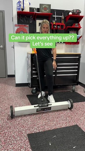 Testing Large Magnetic Sweeper for Roofing Companies: Nail Pickup Challenge!