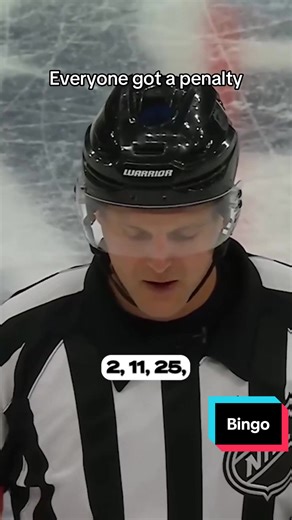 Is this hockey or bingo? #NHL #hockey | Hockey