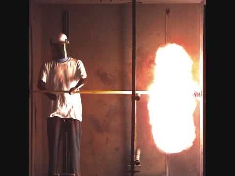 Safety Shield Arc Flash Test (Slow Motion)