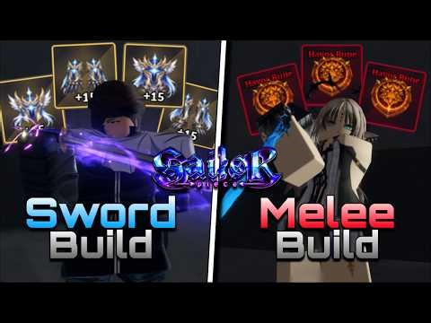 Sailor Piece | MELEE & SWORD Dmg Build | YukiSw #roblox #sailorpiece
