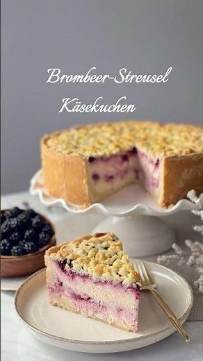 Blaubeer-Streusel-Käsekuchen