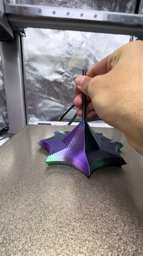 CRUNCHY 3d printed spider web fidget , sub! #3dprinting #viral #satisfying #fidget t