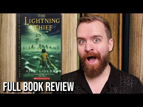Worth The Hype?!? | Percy Jackson The Lightning Thief Full Book Review | Nerdy Wordy Book Club
