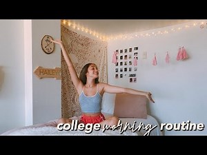 My COLLEGE Morning Routine!