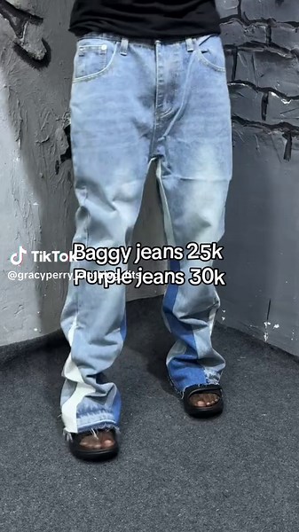 Baggy & Purple Jeans: 25k-30k, Worldwide Delivery