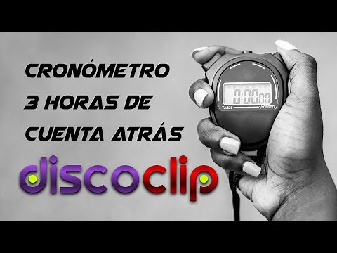 🕒 CRONÓMETRO ⏰ 3 horas de cuenta atrás 🕒