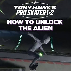 Here's how to unlock the secret 'Roswell Alien' character in Tony Hawk's Pro Skater 1 2 Remastered 😱🛹 | GAMINGbible