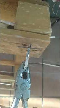 How to insert screw hooks into wood
