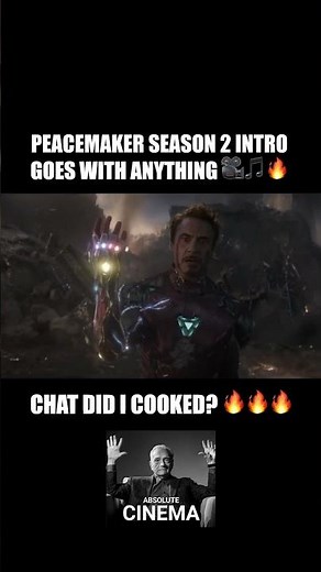 Peacemaker intro be like 🔥