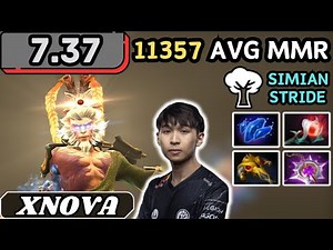 7.37 - Xnova MONKEY KING Soft Support Gameplay - Dota 2 Full Match Gameplay