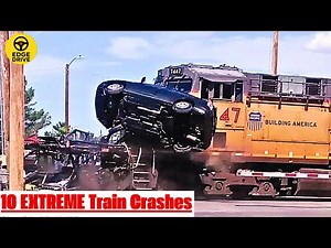 10 Most Extreme Train Crashes Caught on Camera.