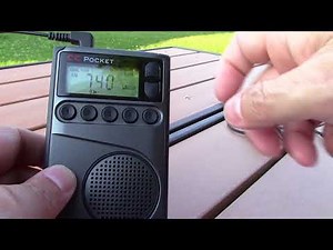 CC Pocket AM FM WB Radio Review
