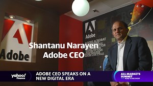 Adobe CEO Shantanu Narayen speaks on a shifting digital landscape
