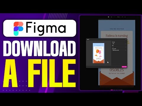 How To Download a File In Figma - Step By Step (2025)