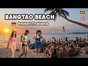 4K 🇹🇭 Bang Tao Beach, Phuket, Thailand 2026 The Ultimate Beach Clubs & Party Paradise