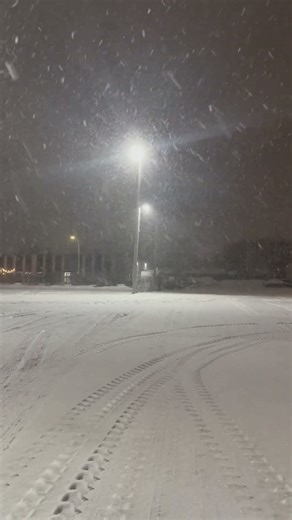 Let is snow let snow #truckerlife #truckdrivercanada