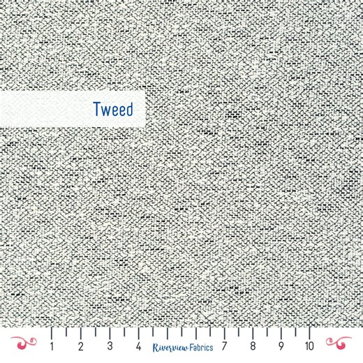 Wool Blend Tweed Fabric by the Yard, Black, White - Etsy