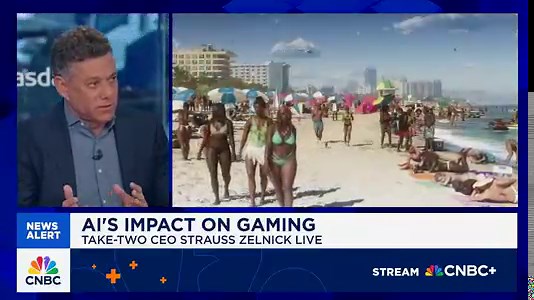 Gaming is America's pastime and the entertainment business of the future, says Take-Two CEO Zelnick