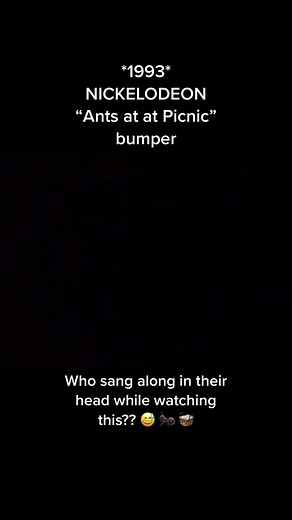 Nickelodeon 1993 Bumper: Ants at a Picnic