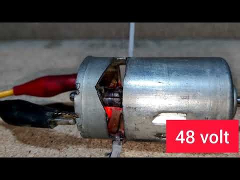 Over voltage DC motor